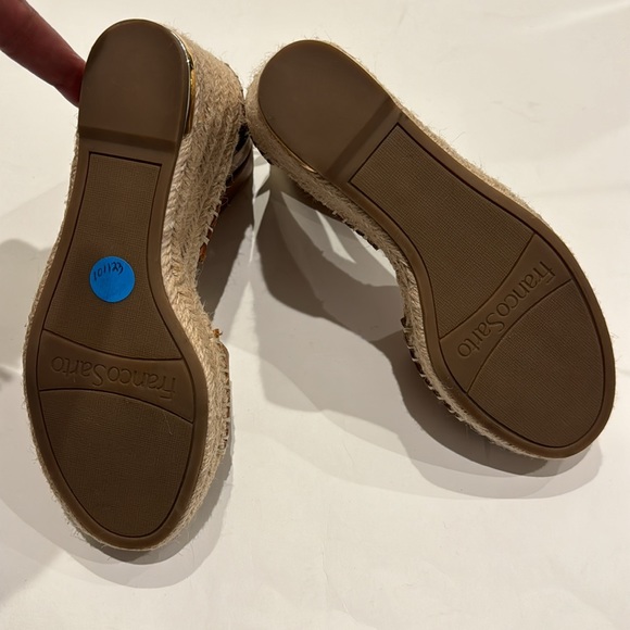 Franco Sarto NWOT Cailla Espadrille 3” Wedge Sandals - Picture 6 of 6